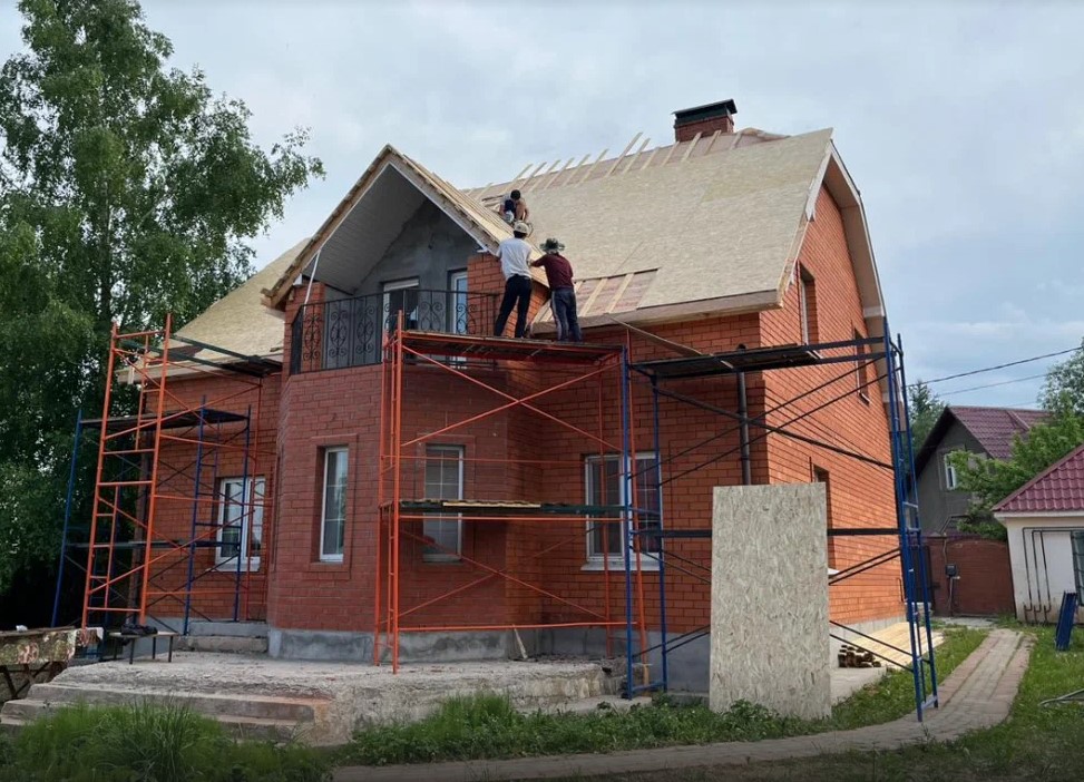 Монтаж мягкой кровли