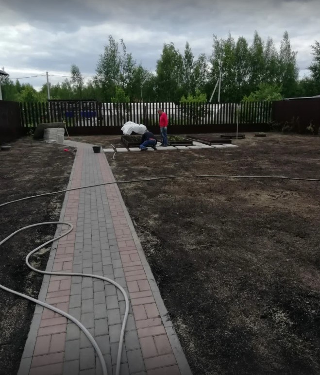 Укладка тротуарной плитки Раменское